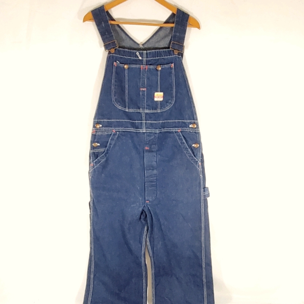 Vintage 1950's JC Penney Pay Day Denim Bib Overall